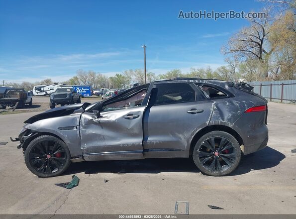 SADCM2FV6JA254957 2018 JAGUAR F-PACE Gray 