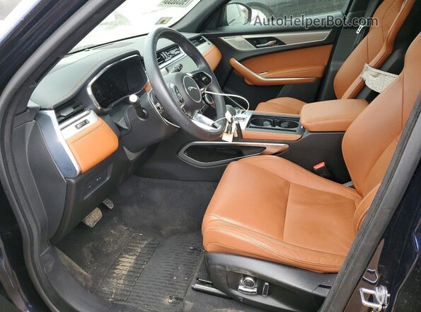 SADCT2EX2SA749034 2025 JAGUAR F-PACE Blue Вид салону спереду