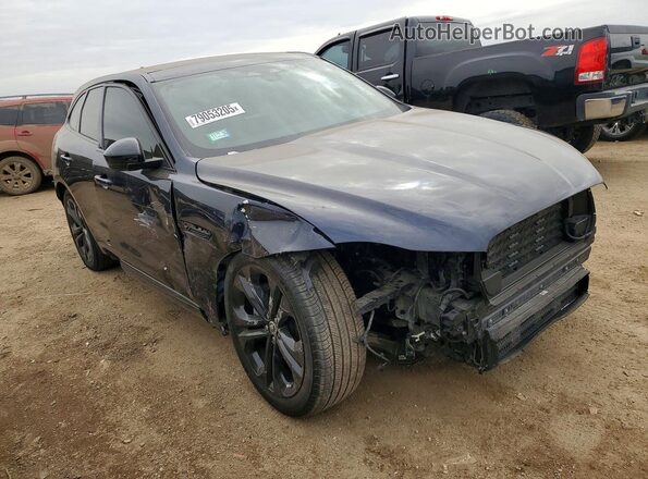 SADCT2EX2SA749034 2025 JAGUAR F-PACE Blue Передня права чверть