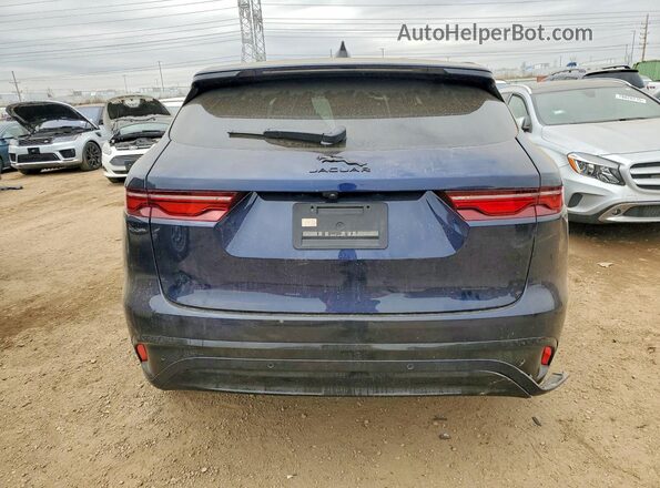 SADCT2EX2SA749034 2025 JAGUAR F-PACE Blue Вид ззаду