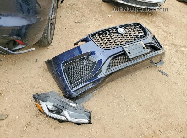 SADCT2EX2SA749034 2025 JAGUAR F-PACE Blue Вид підкапотного простору