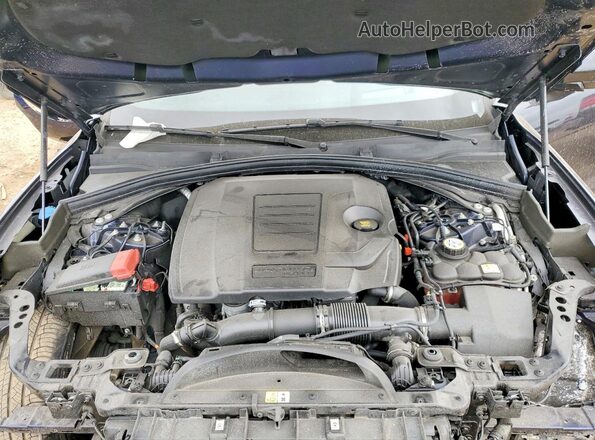 SADCT2EX2SA749034 2025 JAGUAR F-PACE Blue Вид задньої частини салону