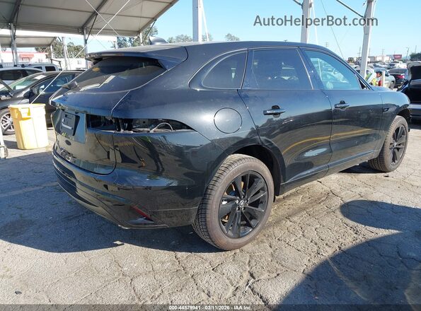 SADCT2EX2SA750166 2025 JAGUAR F-PACE Black Հետևի աջ