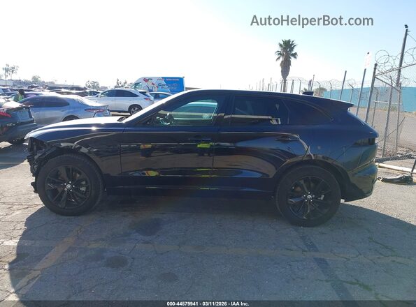 SADCT2EX2SA750166 2025 JAGUAR F-PACE Black Սալոնի 360 աստիճան տեսք