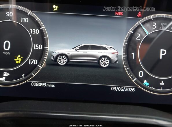 SADCT2EX4SA752792 2025 JAGUAR F-PACE White 