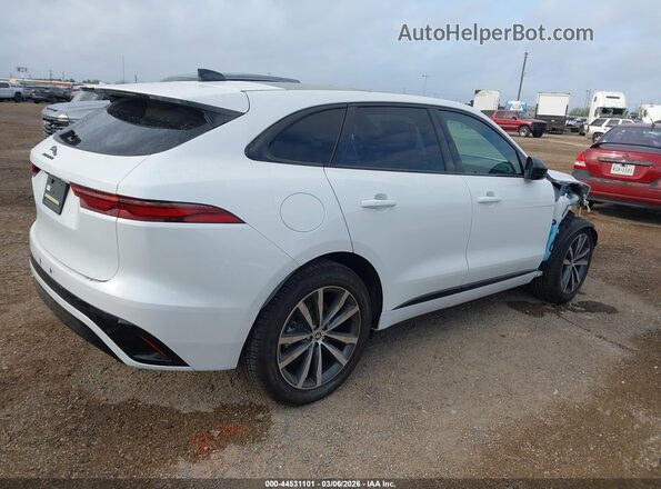 SADCT2EX4SA752792 2025 JAGUAR F-PACE White Задня права чверть