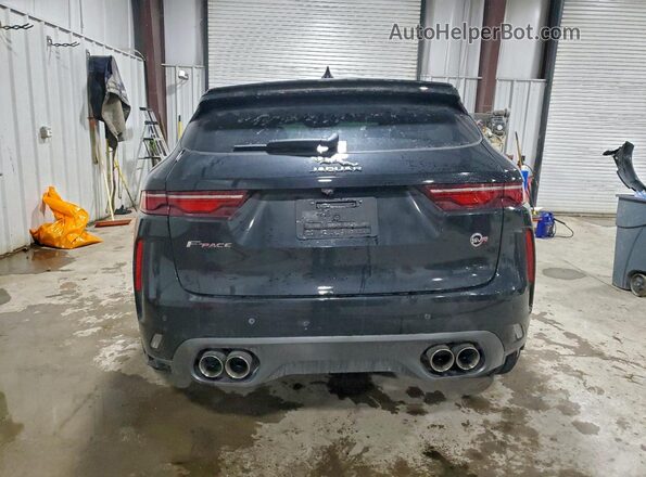 SADCZ2EE8MA672766 2021 JAGUAR F-PACE Black Widok z tyłu