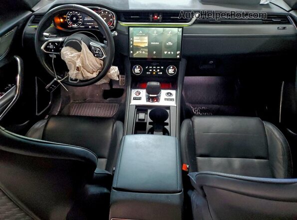 SADCZ2EE8MA672766 2021 JAGUAR F-PACE Black Widok deski rozdzielczej