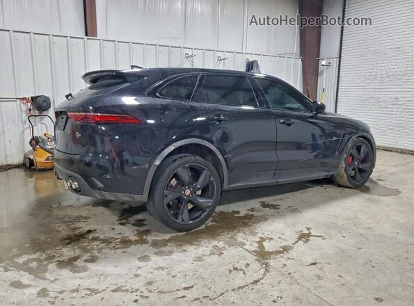 SADCZ2EE8MA672766 2021 JAGUAR F-PACE Black Tył prawy