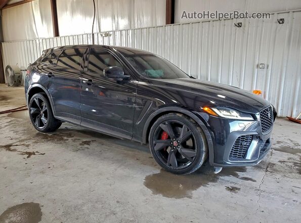 SADCZ2EE8MA672766 2021 JAGUAR F-PACE Black Przód prawy