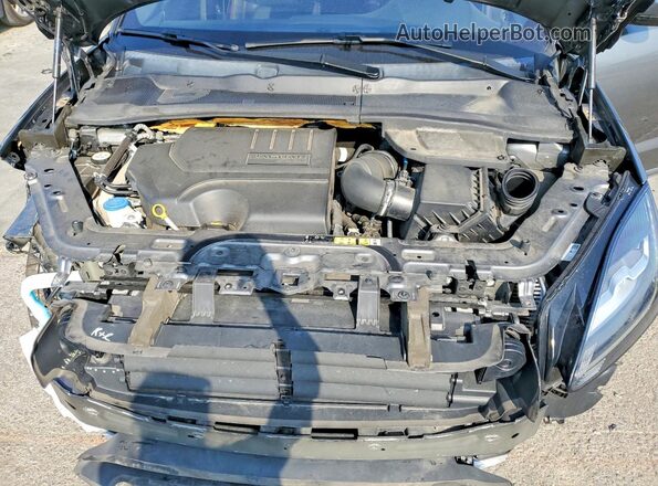 SADF12FX8L1003190 2020 JAGUAR E-PACE Gray Vista del compartimento del motor
