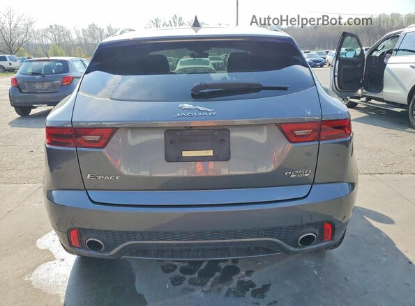 SADF12FX8L1003190 2020 JAGUAR E-PACE Gray Vista trasera