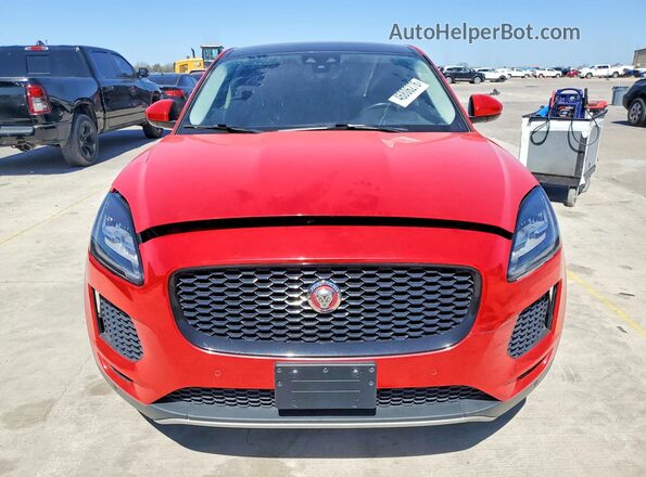 SADFJ2FX6K1Z66894 2019 JAGUAR E-PACE Красный Вид спереди