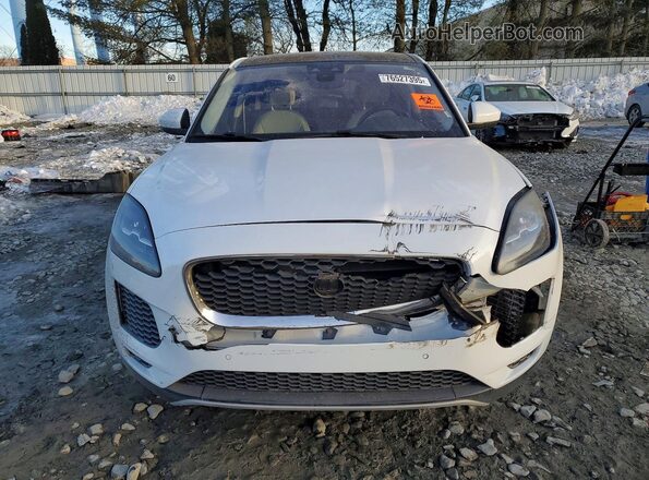 SADFJ2FX9J1Z15095 2018 JAGUAR E-PACE White Դիմացի տեսք