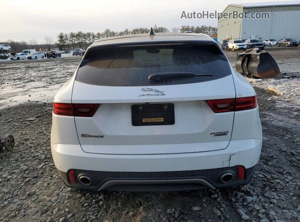 SADFJ2FX9J1Z15095 2018 JAGUAR E-PACE White Հետևի տեսք