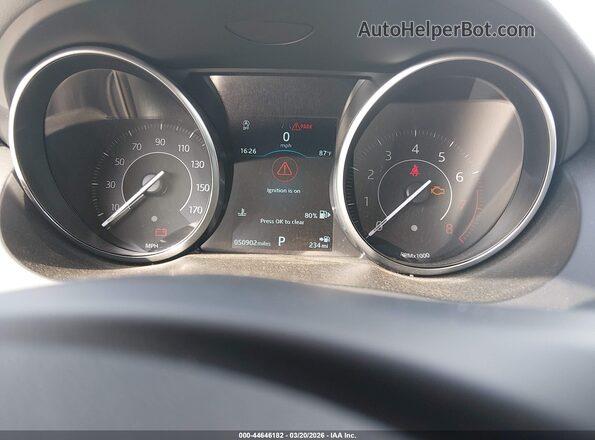 SADFK2FX2L1012853 2020 JAGUAR E-PACE White Հետևի նստատեղերի տեսք
