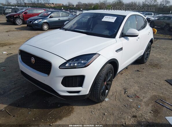 SADFK2FX2L1012853 2020 JAGUAR E-PACE White Առջևի ձախ երեք քառորդ տեսարան