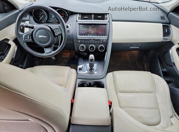 SADFK2FX5L1Z87167 2020 JAGUAR E-PACE Black Dashboard view