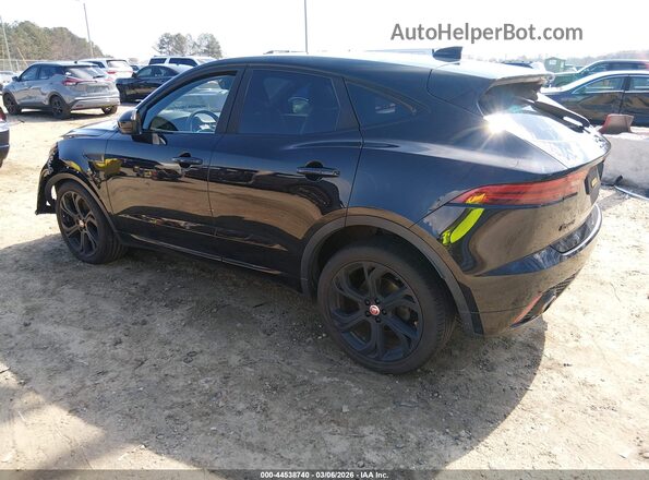 SADFL2FX0J1Z01533 2018 JAGUAR E-PACE Черный Задняя левая четверть