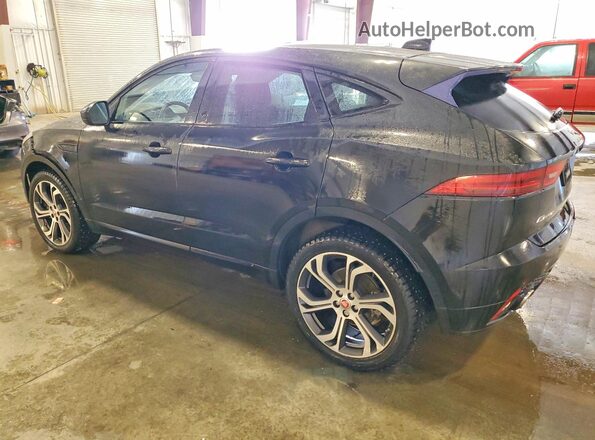 SADFL2FX7J1Z32696 2018 JAGUAR E-PACE Черный Задняя левая четверть