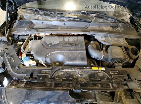SADFL2FX7J1Z32696 2018 JAGUAR E-PACE Черный Вид подкапотного пространства
