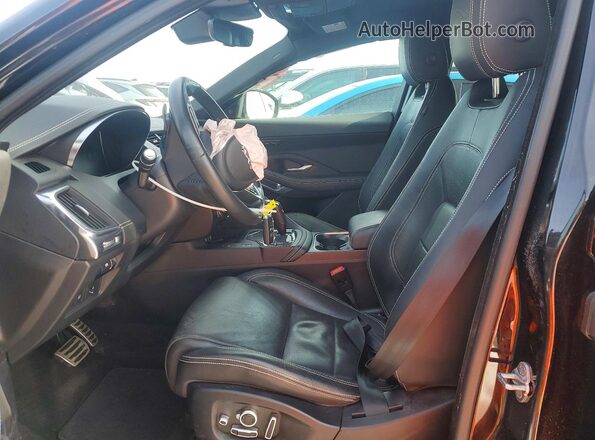 SADFM2GX3J1Z13798 2018 JAGUAR E-PACE Black Vista interior delantera