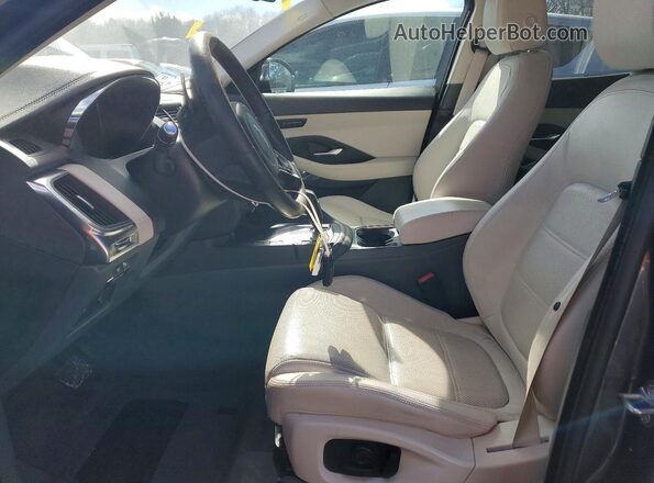 SADFP2FX3K1Z51400 2019 JAGUAR E-PACE Gray წინა სალონის ხედი