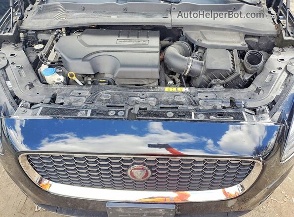 SADFP2FX5K1Z43900 2019 JAGUAR E-PACE Black Vista del compartimento del motor