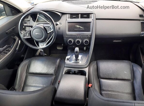 SADFP2FX5K1Z43900 2019 JAGUAR E-PACE Black Vista del salpicadero