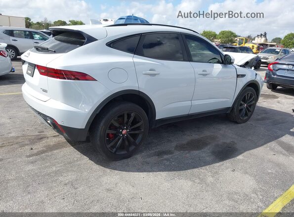 SADFP2FX7K1Z35894 2019 JAGUAR E-PACE White Հետևի աջ