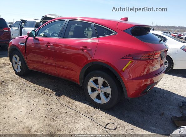 SADFT2GX0K1Z63188 2019 JAGUAR E-PACE Red უკანა მარცხენა