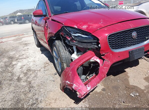 SADFT2GX0K1Z63188 2019 JAGUAR E-PACE Red წინა ხედი