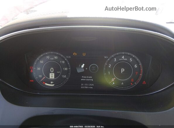 SADFT2GX0K1Z63188 2019 JAGUAR E-PACE Red უკანა სავარძლების ხედი