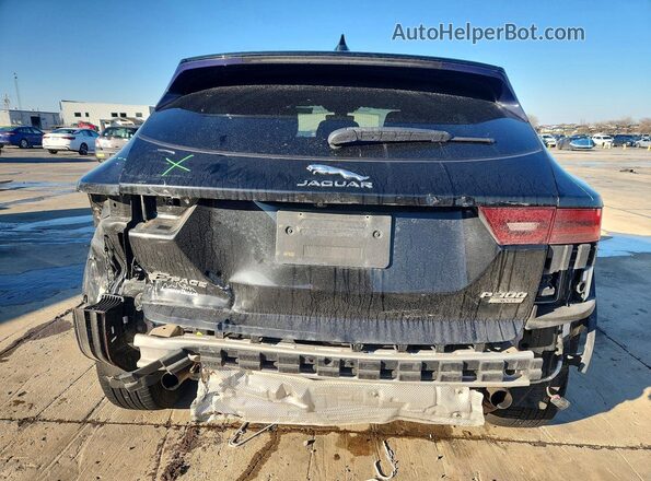 SADFT2GX2J1Z29980 2018 JAGUAR E-PACE Черный Вид сзади