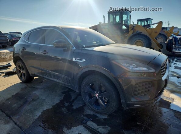 SADFT2GX2J1Z29980 2018 JAGUAR E-PACE Черный Передняя правая четверть