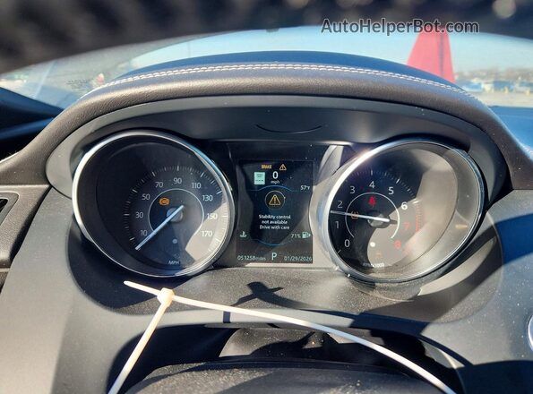 SADFT2GX2J1Z29980 2018 JAGUAR E-PACE Черный Вид щитка приборов