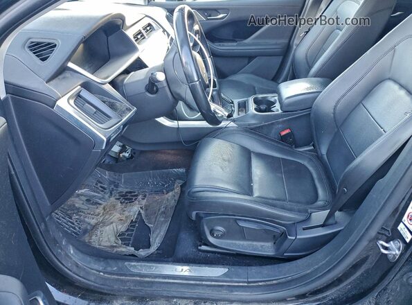 SADHB2S14K1F72563 2019 JAGUAR I-PACE Black Front interior view