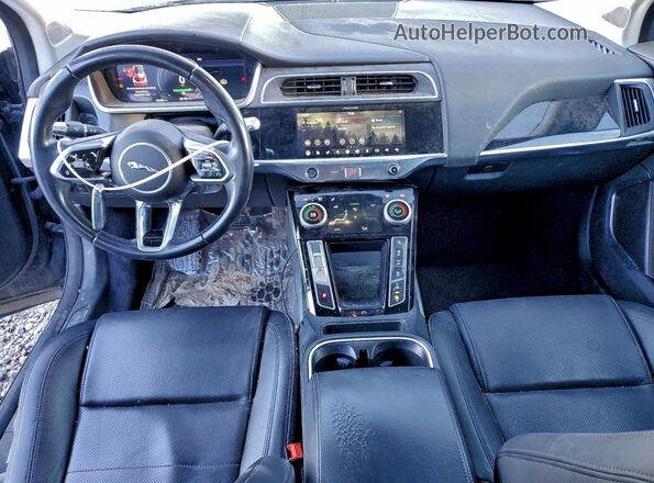 SADHB2S14K1F72563 2019 JAGUAR I-PACE Black Dashboard view