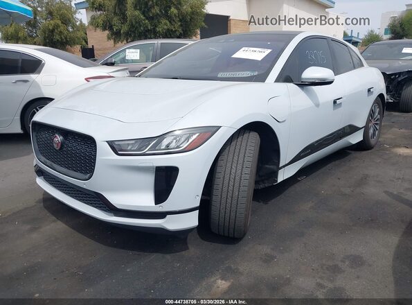 SADHB2S17L1F80450 2020 JAGUAR I-PACE White წინა მარცხენა ხედი სამი მეოთხედიდან