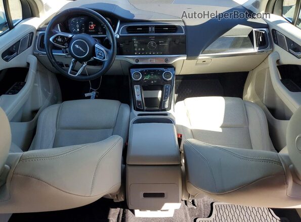 SADHB2S19L1F84547 2020 JAGUAR I-PACE Белый Вид панели приборов