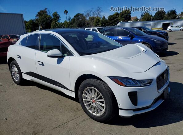 SADHB2S19L1F84547 2020 JAGUAR I-PACE Белый Передняя правая четверть