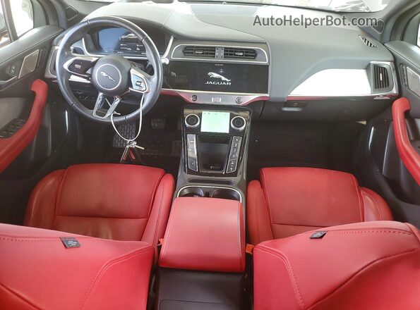 SADHD2S18L1F89166 2020 JAGUAR I-PACE Gray Սարքավորումների վահանակի տեսք