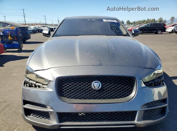 SAJAD4BG1HA965841 2017 JAGUAR XF Gray Front view