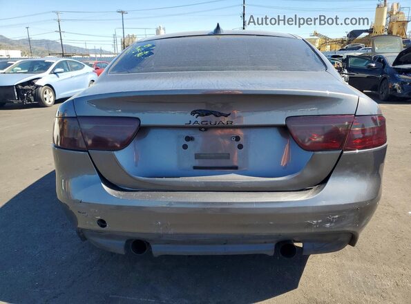 SAJAD4BG1HA965841 2017 JAGUAR XF Gray Rear view