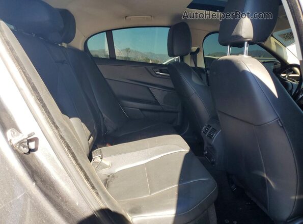 SAJAD4BG1HA965841 2017 JAGUAR XF Gray Rear seats view