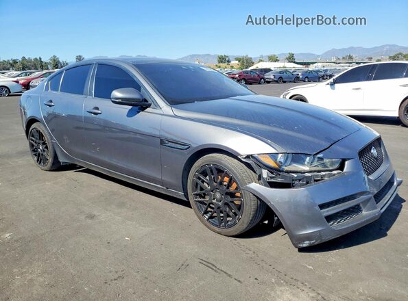 SAJAD4BG1HA965841 2017 JAGUAR XF Gray Front right