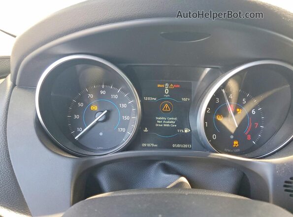 SAJAD4BG1HA965841 2017 JAGUAR XF Gray Instrument cluster view