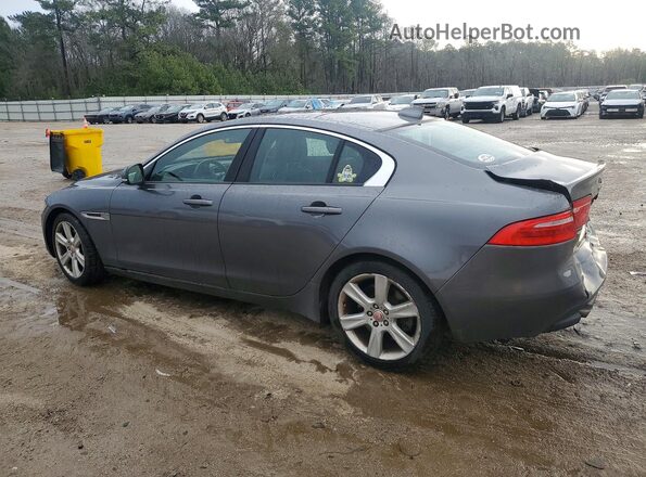 SAJAD4BG2HA961099 2017 JAGUAR XF Gray Trasero izquierdo