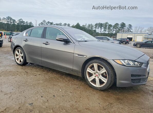 SAJAD4BG2HA961099 2017 JAGUAR XF Gray Delantero derecho