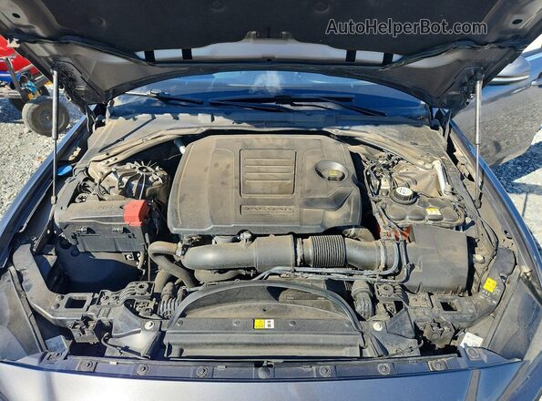 SAJAD4FX9KCP49094 2019 JAGUAR XF Silver Rear interior view
